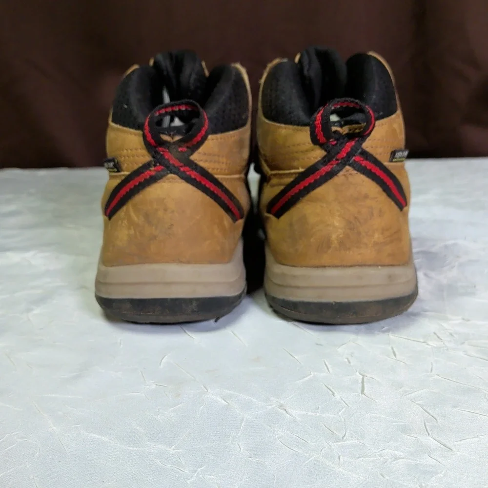 Keen Hiking Boots Womens Size 6Y Waterproof Brown Leather Ridge Flex Mid Gorp
